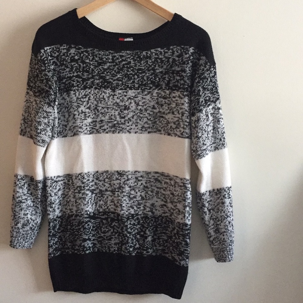 H&M oversized ombre sweater